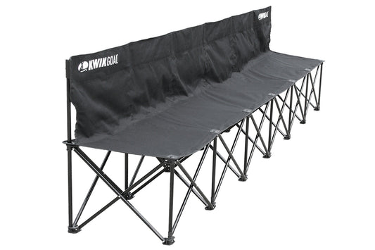 Kwik Goal 6-Seat Kwik Bench Black