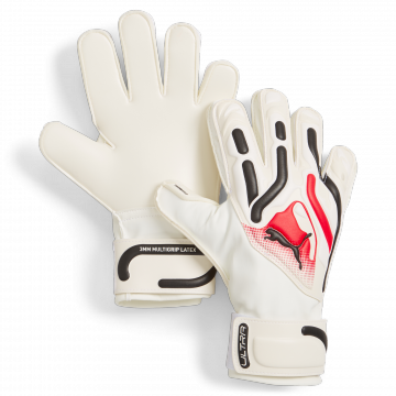 Puma Youth Ultra Match Protect RC Goalkeeper Glove - White / Blue / Orchid