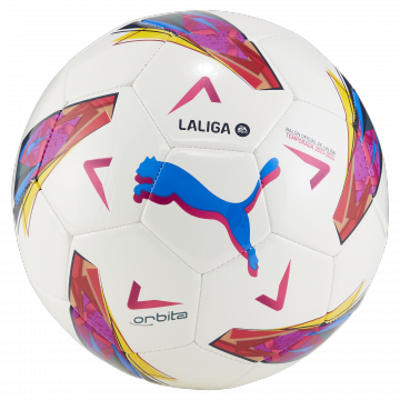 Puma Orbita 23/24 La Liga 1 Training Ball - White / Mutli-Color
