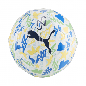 Puma Neymar JR Graphic Mini Ball - White