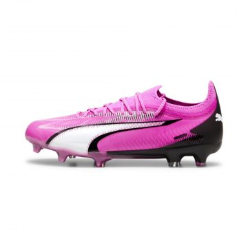 Puma Ultra Ultimate Firm Ground Cleats - Poison Pink / Black