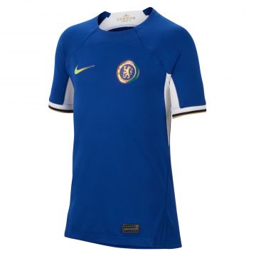 Nike Youth Chelsea 23/24 Stadium Home Jersey - Blue