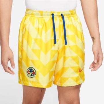 Nike Club America Graphic Flow Shorts - Yellow