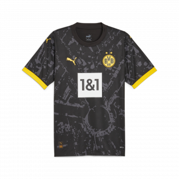 Puma Dortmund 23/24 Away Jersey - Black / Yellow