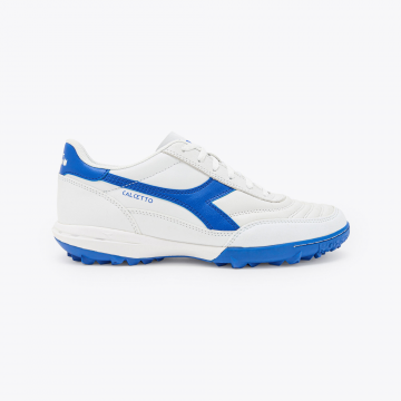 Diadora Calcetto II LT Turf Shoes - White / Royal