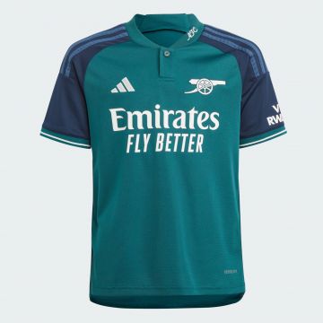 adidas Youth Arsenal 23/24 3rd Jersey - Teal