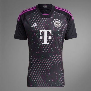 adidas Bayern 23/24 Away Jersey - Black