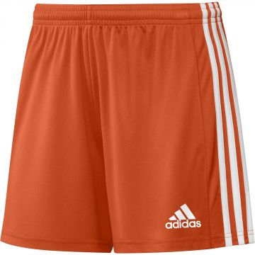 adidas Women's Squadra 21 Shorts - Orange / White