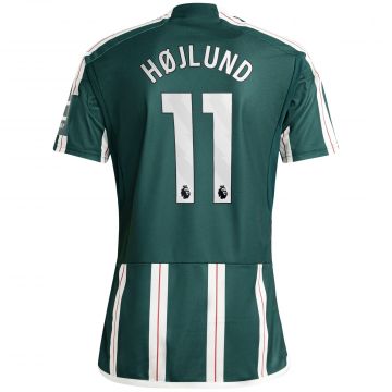 adidas Manchester United 23/24 Away Jersey #11 Hojlund - Green