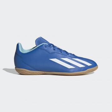 adidas Youth X Crazyfast.4 Indoor Shoes - Royal
