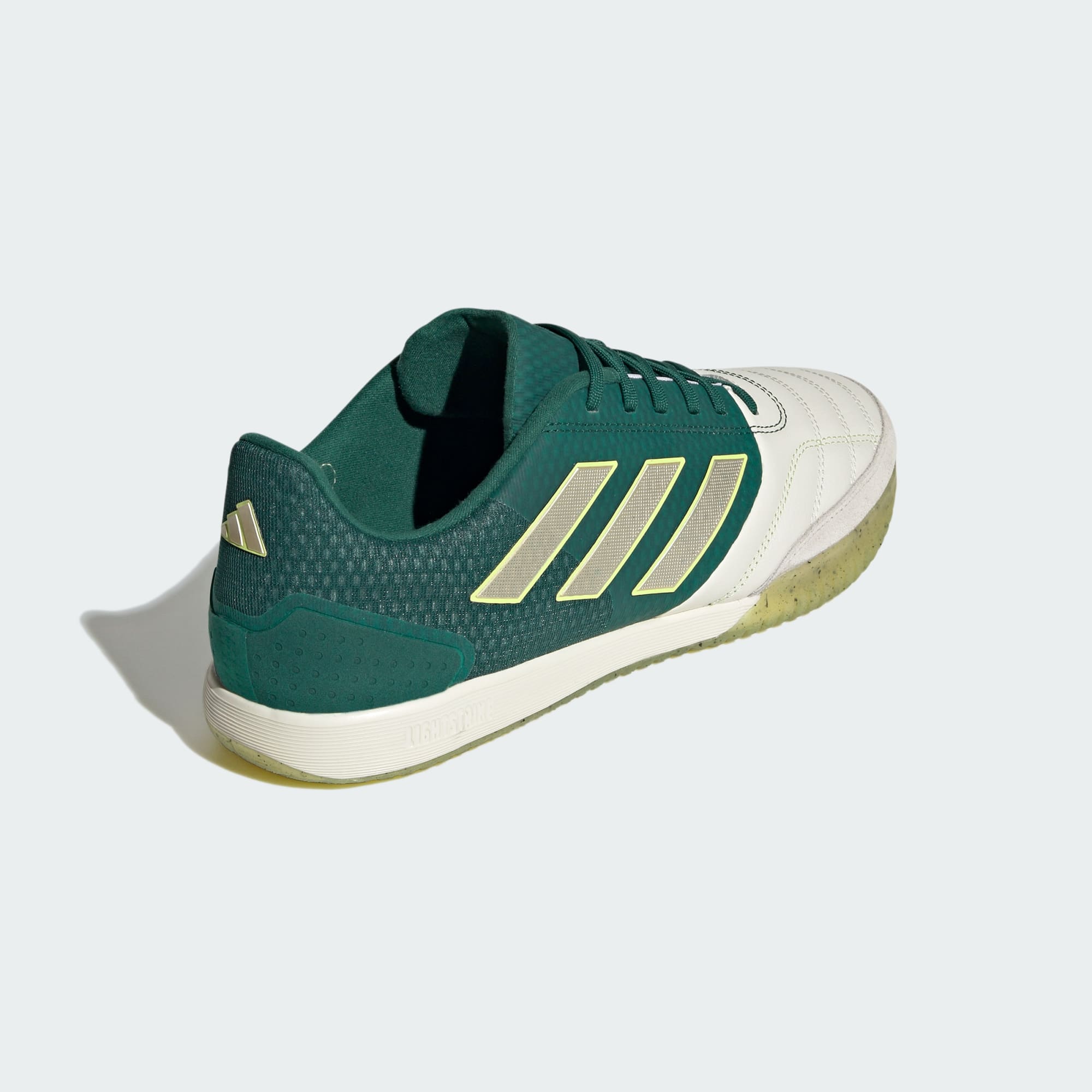 Sala Top / Competition Green Youth White Shoes - stefanssoccer.com:adidas Indoor