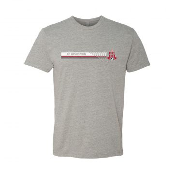 FC Wisconsin Crest T-Shirt - Grey