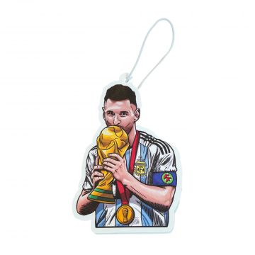 Footy Fresh Argentina Lionel Messi World Cup Car Air Freshener