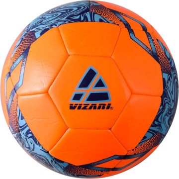 Vizari Toledo Soccer Ball - Orange / Blue