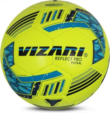 Vizari Reflect Pro Futsal Ball - Lime