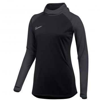 Nike Women's Dri-FIT Academy Pro Pullover Soccer Hoodie - Black
