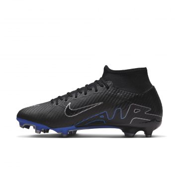Nike Superfly 9 Academy Firm Ground Cleats - Black / Royal