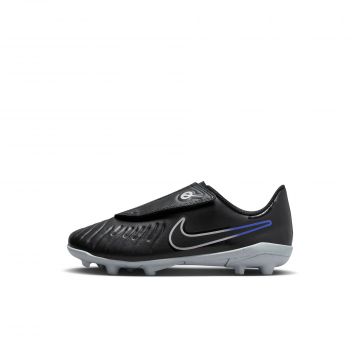 Nike Youth Tiempo Legend 10 Club Firm Ground Cleats - Black / Royal