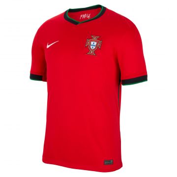 Nike Portugal 2024 Stadium Home Jersey - Red