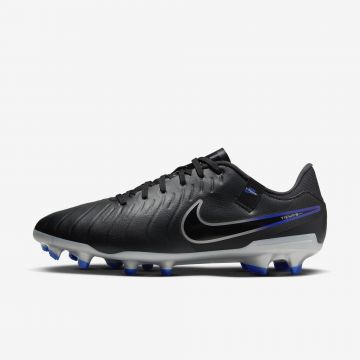 Nike Legend 10 Academy Firm Ground Cleats - Black / Royal