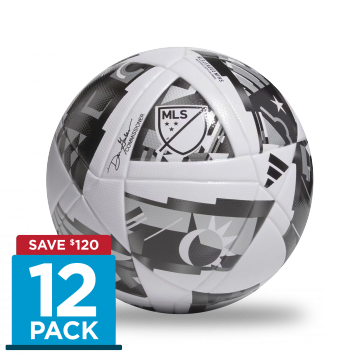 adidas MLS 24 League NFHS Ball - White (12-PACK)