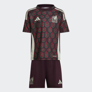 adidas Youth Mexico 2024 Home Mini Kit - Red / Green