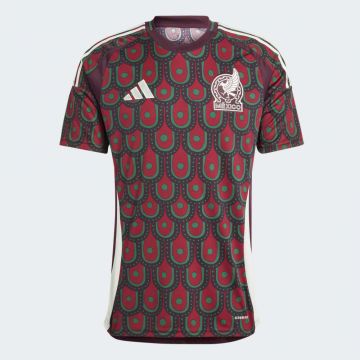 adidas Mexico 2024 Home Jersey - Red / Green
