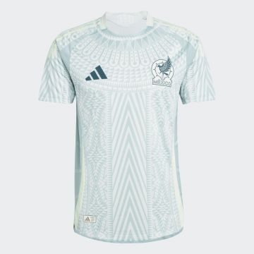 adidas Mexico 2024 Authentic Away Jersey - Light Green