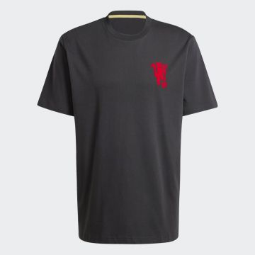 adidas Manchester United Cultural Story T-Shirt - Black