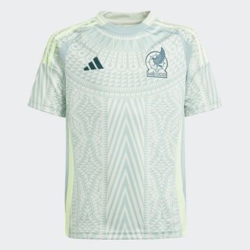 adidas Youth Mexico 2024 Away Jersey - Light Green