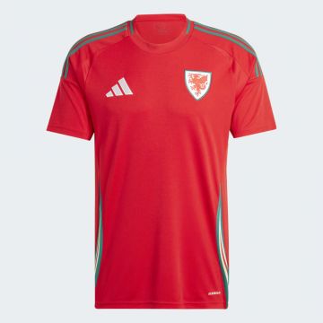 adidas Wales 2024 Home Jersey - Red