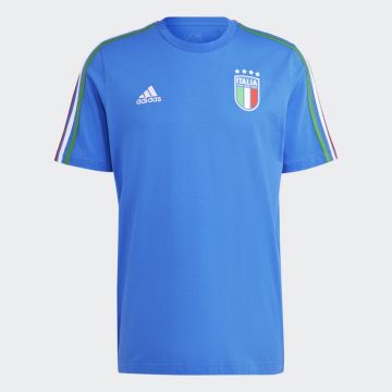 adidas Italy DNA 3-Stripe T-Shirt - Blue