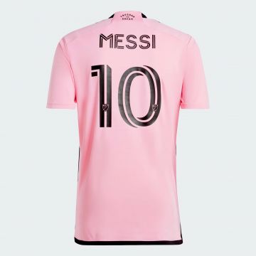 adidas Inter Miami 24/25 Home #10 Messi CF Jersey Pink