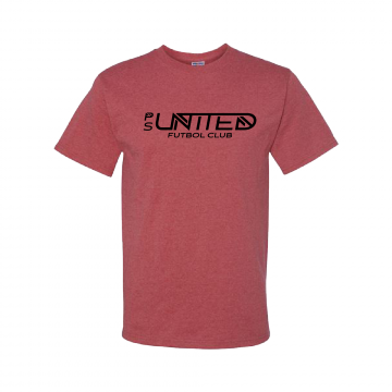 Pewaukee Sussex United Dri-Power T-Shirt - Heather Red