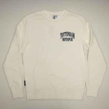 Sport Design Sweden Tottenham Retro Crew Sweatshirt - White