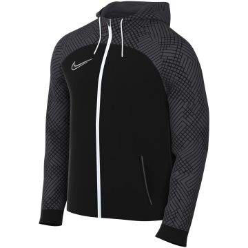 Nike Dri-FIT Strike Full Zip Hooded Tracksuit Jacket - Black