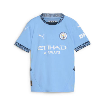 Puma Youth Manchester City 2024-25 Home Jersey - Sky Blue