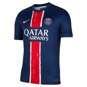 Nike Paris Saint-Germain 2024-25 Stadium Home Jersey - Navy / Red