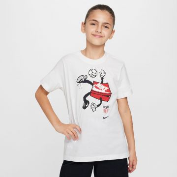 Nike Youth USA Character T-Shirt - White