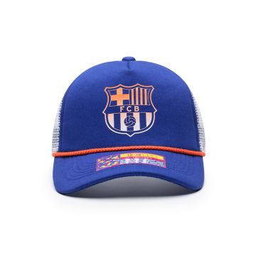 Fan Ink Barcelona Serve Trucker Hat - Blue