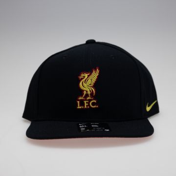 Nike Liverpool Flat Bill Pro Snapback Cap - Black