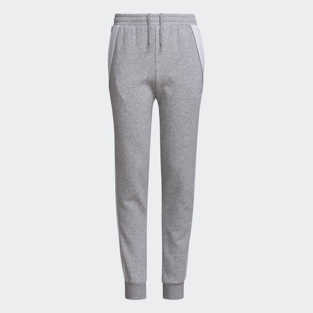 stefanssoccer.com:adidas Youth Sweat Tracksuit Bottoms - Grey / White