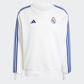 adidas Real Madrid DNA Crew Sweatshirt - White