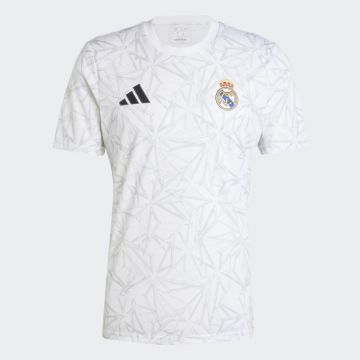adidas Real Madrid 2024-25 Pre-Match Jersey - White