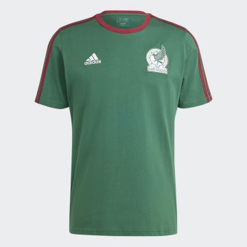 adidas Mexico DNA 3-Stripes T-Shirt - Dark Green
