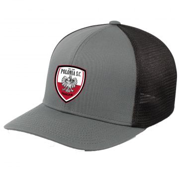 Polonia SC Adjustable Trucker Hat - Grey / Black