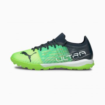 Puma Ultra 3.3 Turf Shoes - Green Glare / Elektro Aqua / Spellbound