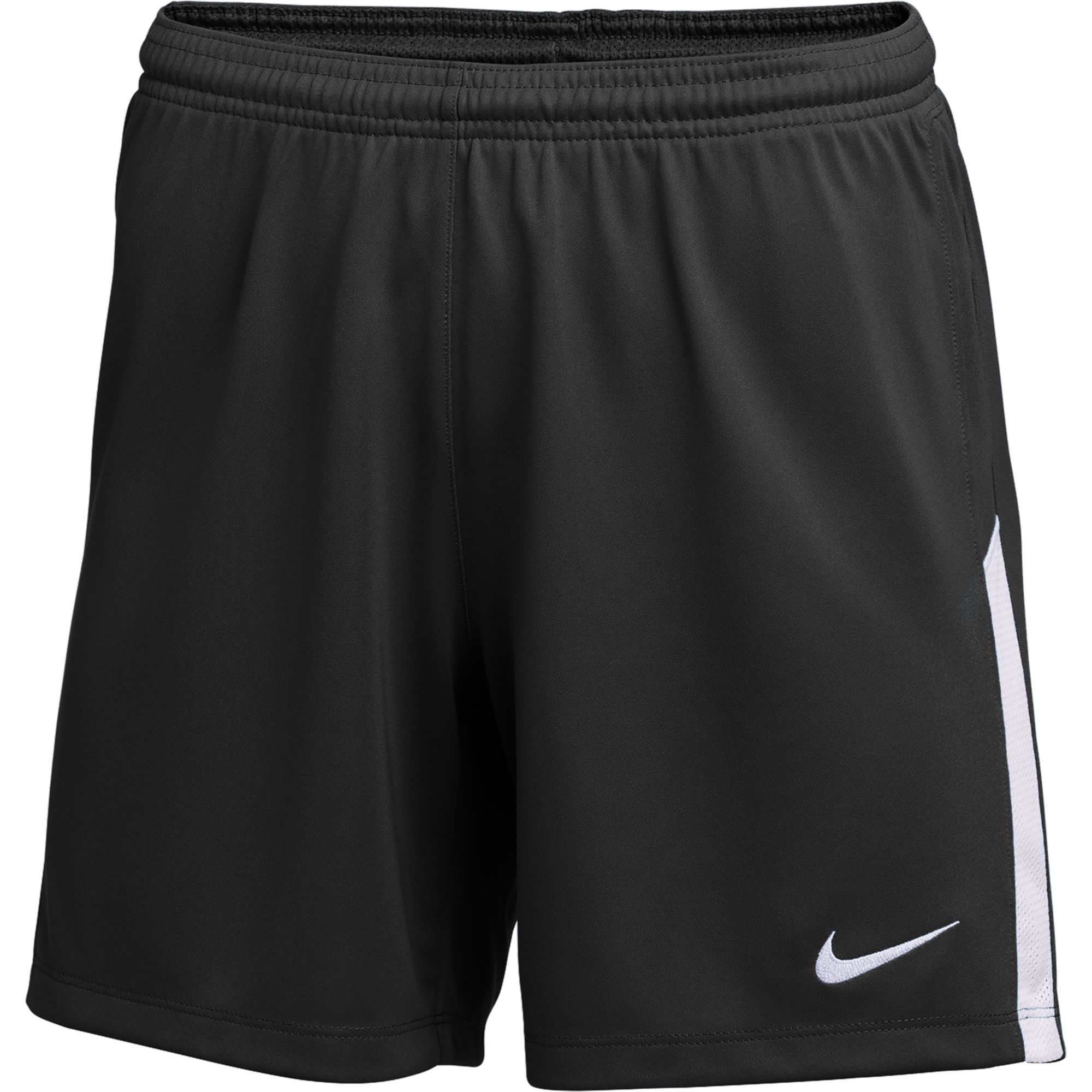 Stefans Soccer - Wisconsin - Nike Women's Dri-FIT Knit II Soccer Shorts -  Black / White