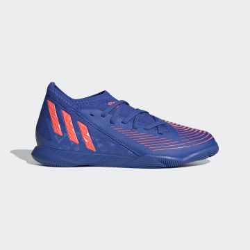 adidas Predator Edge.3 Youth Indoor Soccer Shoes Hi-Res Blue / Turbo / Hi-Res Blue