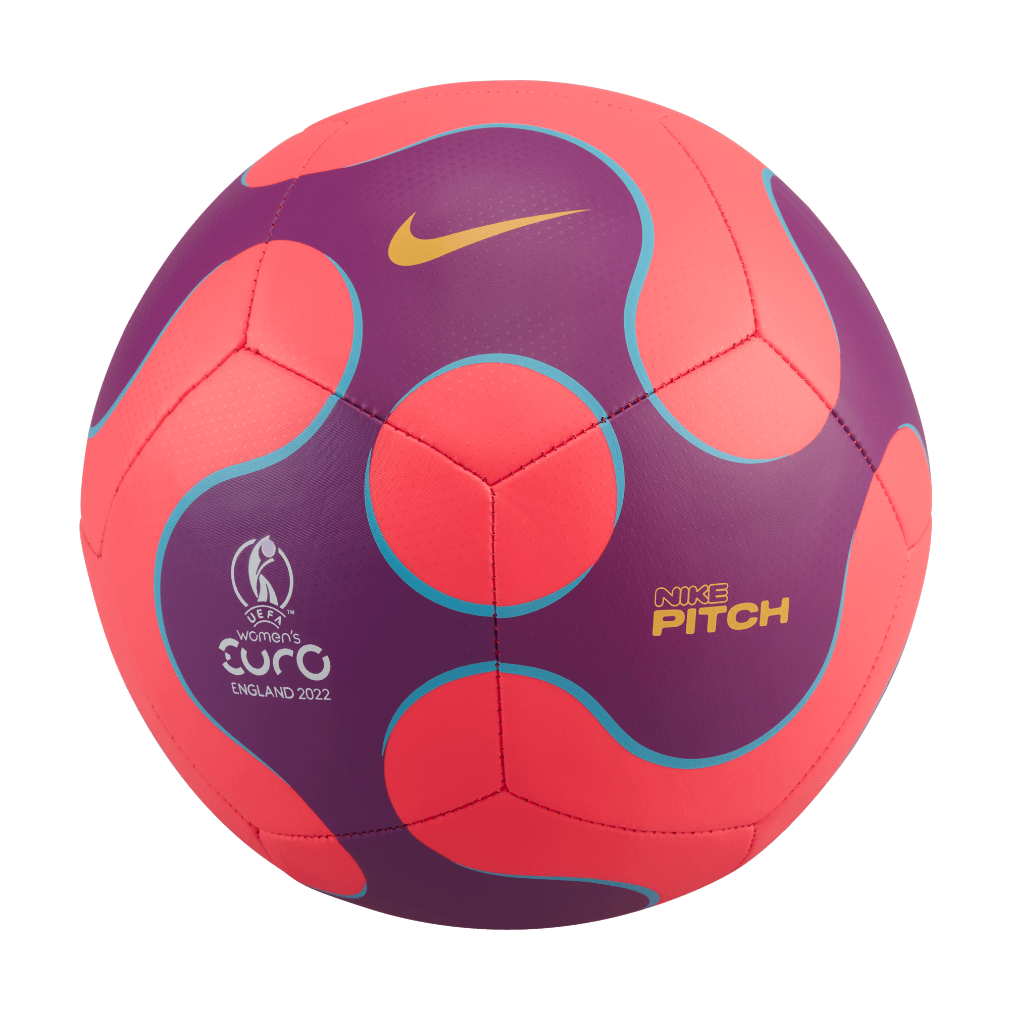 Burgerschap Met andere bands Verstoring stefanssoccer.com:Nike UEFA Pitch Soccer Ball - Pink / Purple
